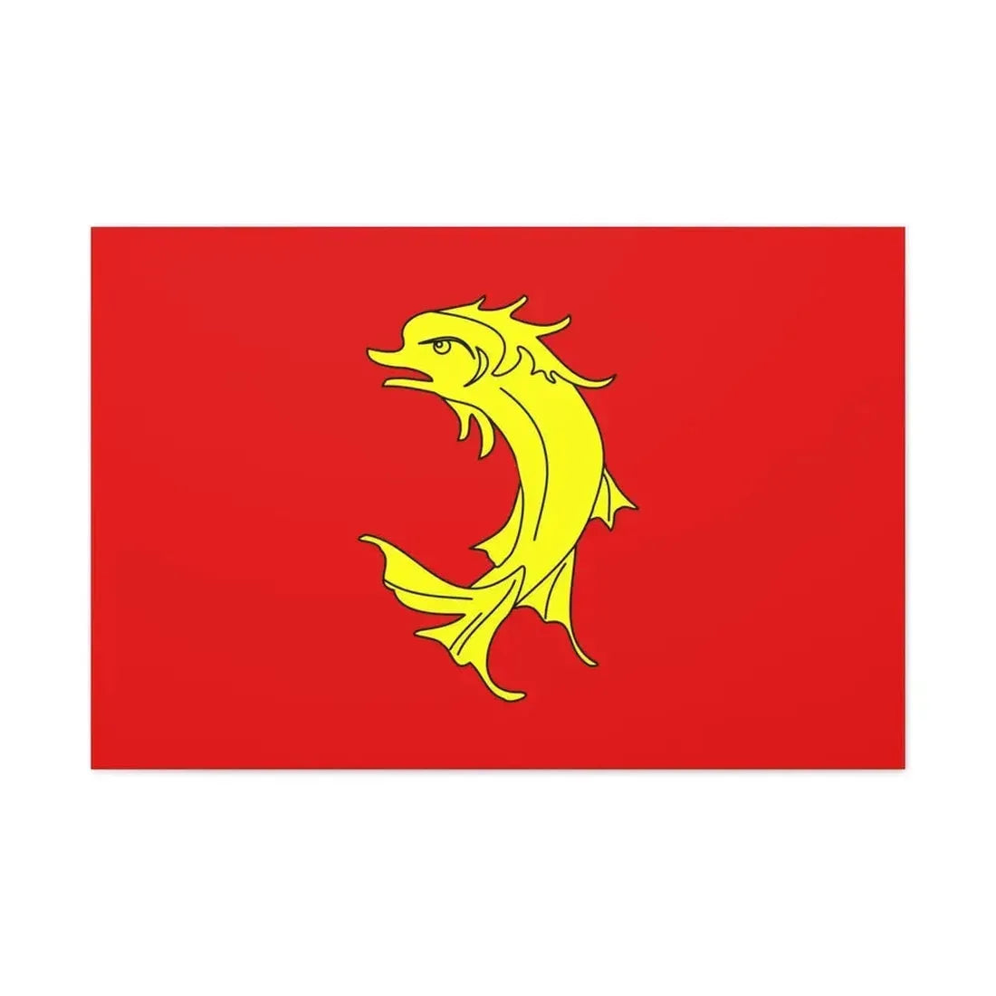 Flag of Loire France 2 - Canvas Wall Art - The Sticker Space