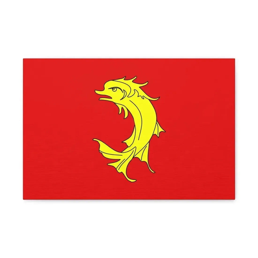 Flag of Loire France 2 - Canvas Wall Art - The Sticker Space