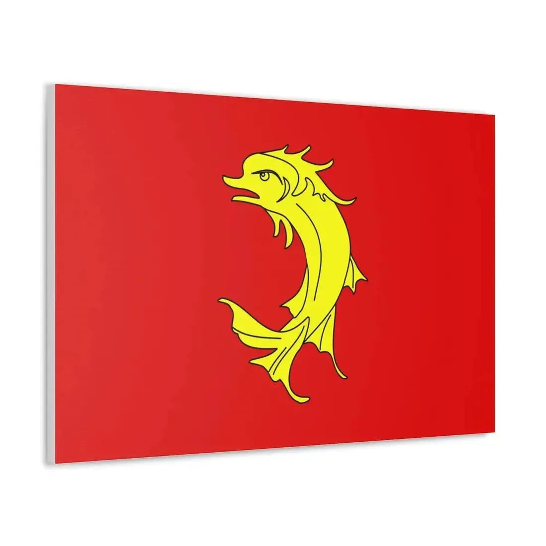 Flag of Loire France 2 - Canvas Wall Art - The Sticker Space
