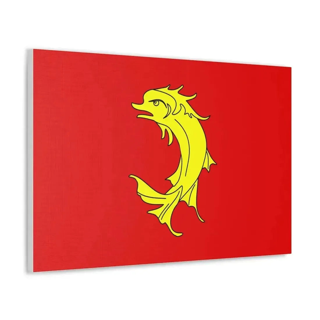 Flag of Loire France 2 - Canvas Wall Art - The Sticker Space