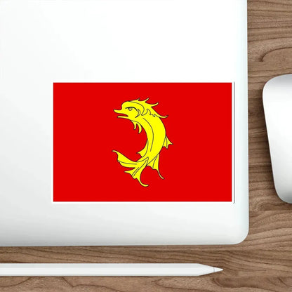 Flag of Loire France 2 STICKER Vinyl Die-Cut Decal - The Sticker Space
