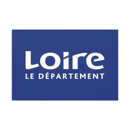 Flag of Loire France - Canvas Wall Art - The Sticker Space