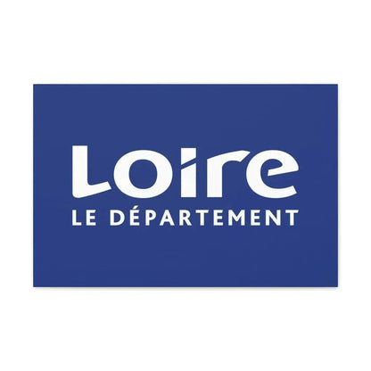 Flag of Loire France - Canvas Wall Art - The Sticker Space