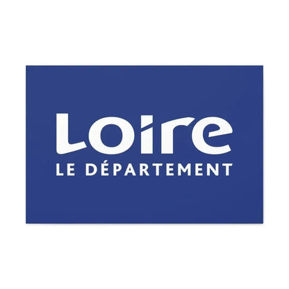 Flag of Loire France - Canvas Wall Art - The Sticker Space