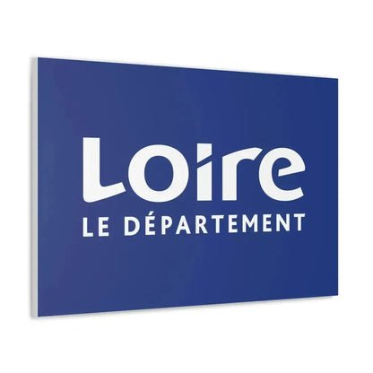 Flag of Loire France - Canvas Wall Art - The Sticker Space