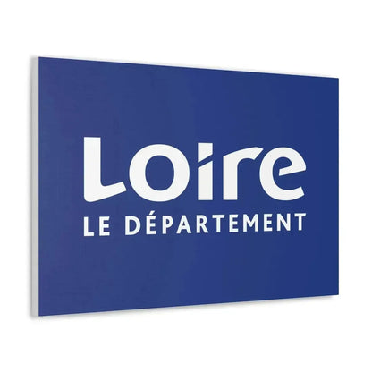 Flag of Loire France - Canvas Wall Art - The Sticker Space