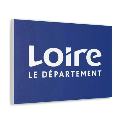 Flag of Loire France - Canvas Wall Art - The Sticker Space