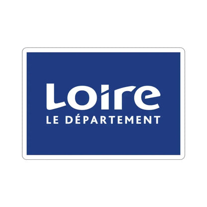 Flag of Loire France STICKER Vinyl Die-Cut Decal 2 Inch - The Sticker Space