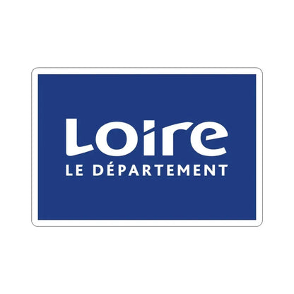 Flag of Loire France STICKER Vinyl Die-Cut Decal 3 Inch - The Sticker Space