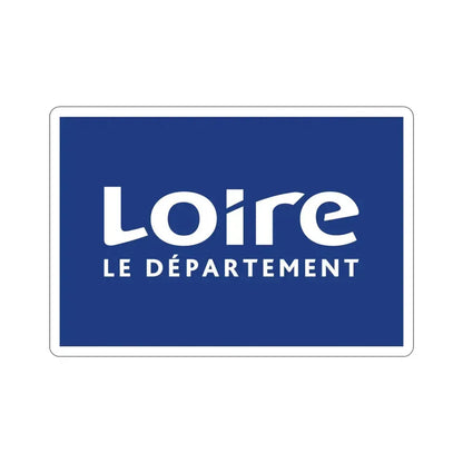 Flag of Loire France STICKER Vinyl Die-Cut Decal 4 Inch - The Sticker Space