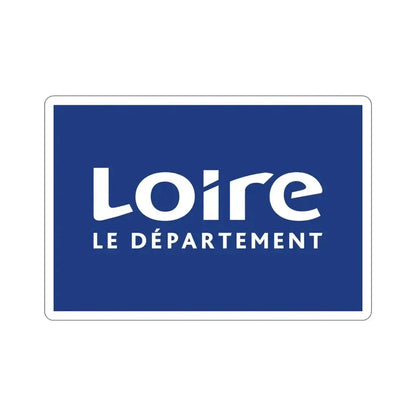 Flag of Loire France STICKER Vinyl Die-Cut Decal 5 Inch - The Sticker Space