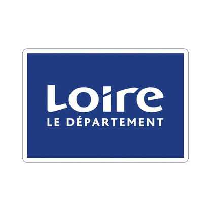 Flag of Loire France STICKER Vinyl Die-Cut Decal 5 Inch - The Sticker Space
