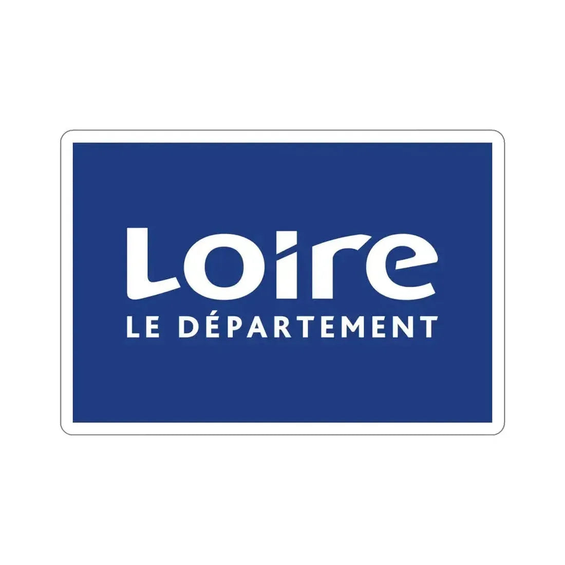 Flag of Loire France STICKER Vinyl Die-Cut Decal 6 Inch - The Sticker Space