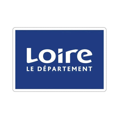 Flag of Loire France STICKER Vinyl Die-Cut Decal 6 Inch - The Sticker Space