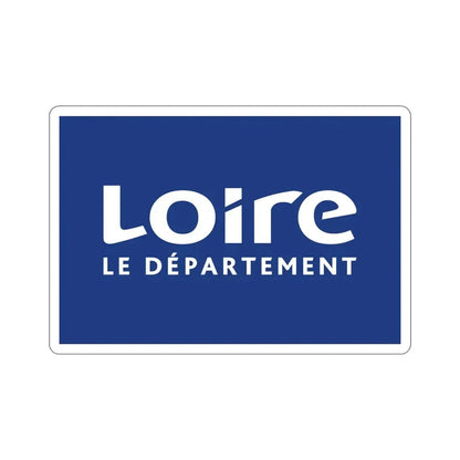 Flag of Loire France STICKER Vinyl Die-Cut Decal 6 Inch - The Sticker Space
