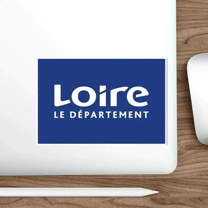 Flag of Loire France STICKER Vinyl Die-Cut Decal - The Sticker Space