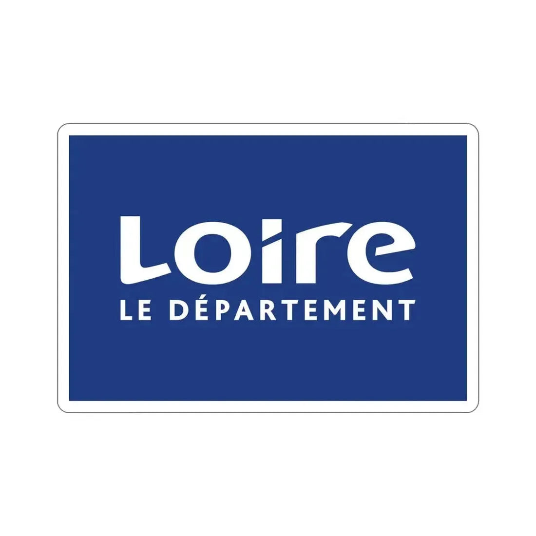 Flag of Loire France STICKER Vinyl Die-Cut Decal - The Sticker Space