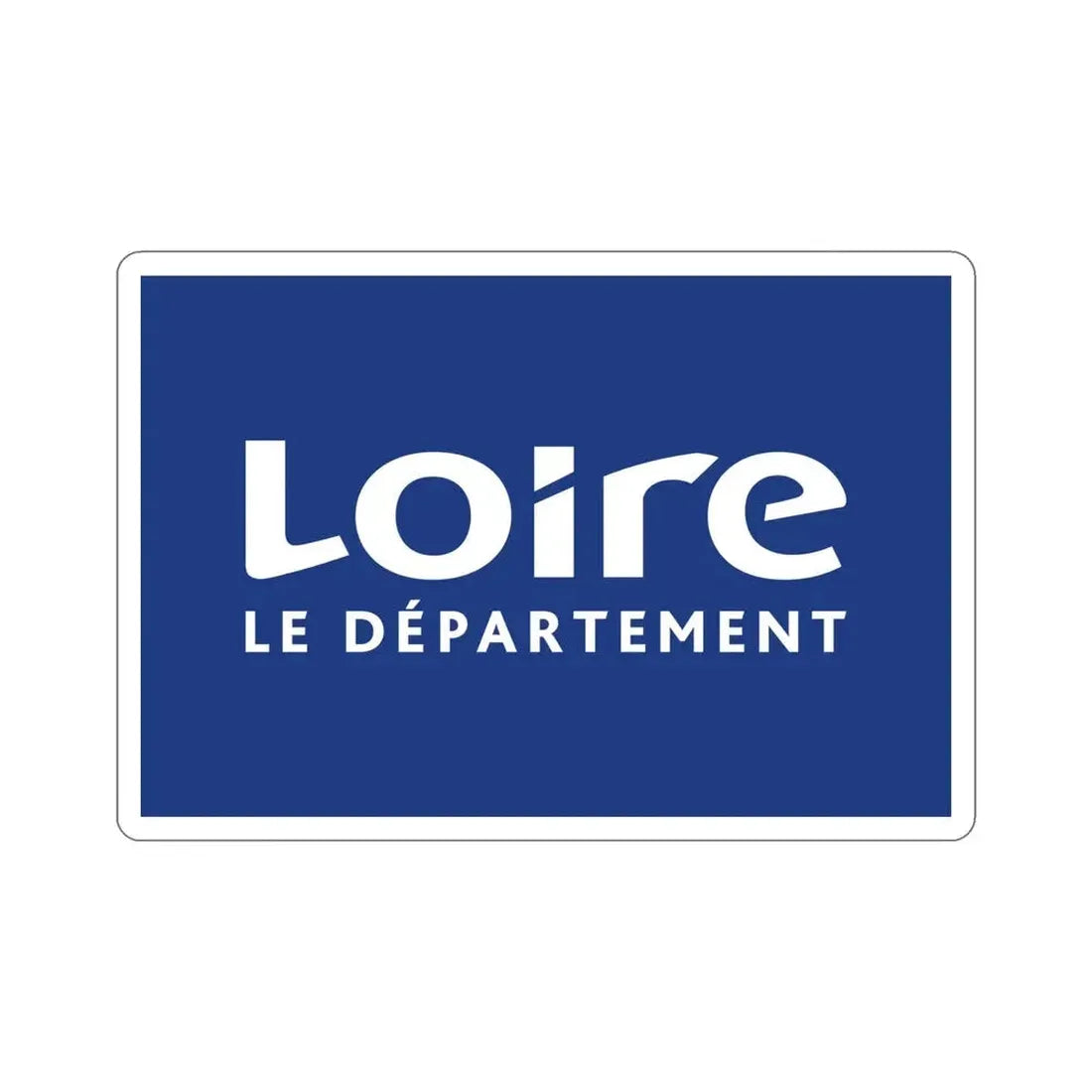 Flag of Loire France STICKER Vinyl Die-Cut Decal - The Sticker Space