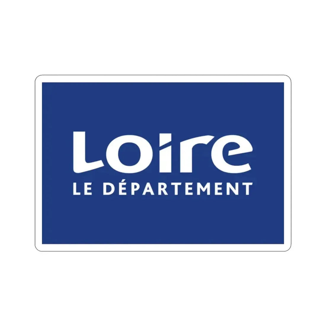 Flag of Loire France STICKER Vinyl Die-Cut Decal - The Sticker Space