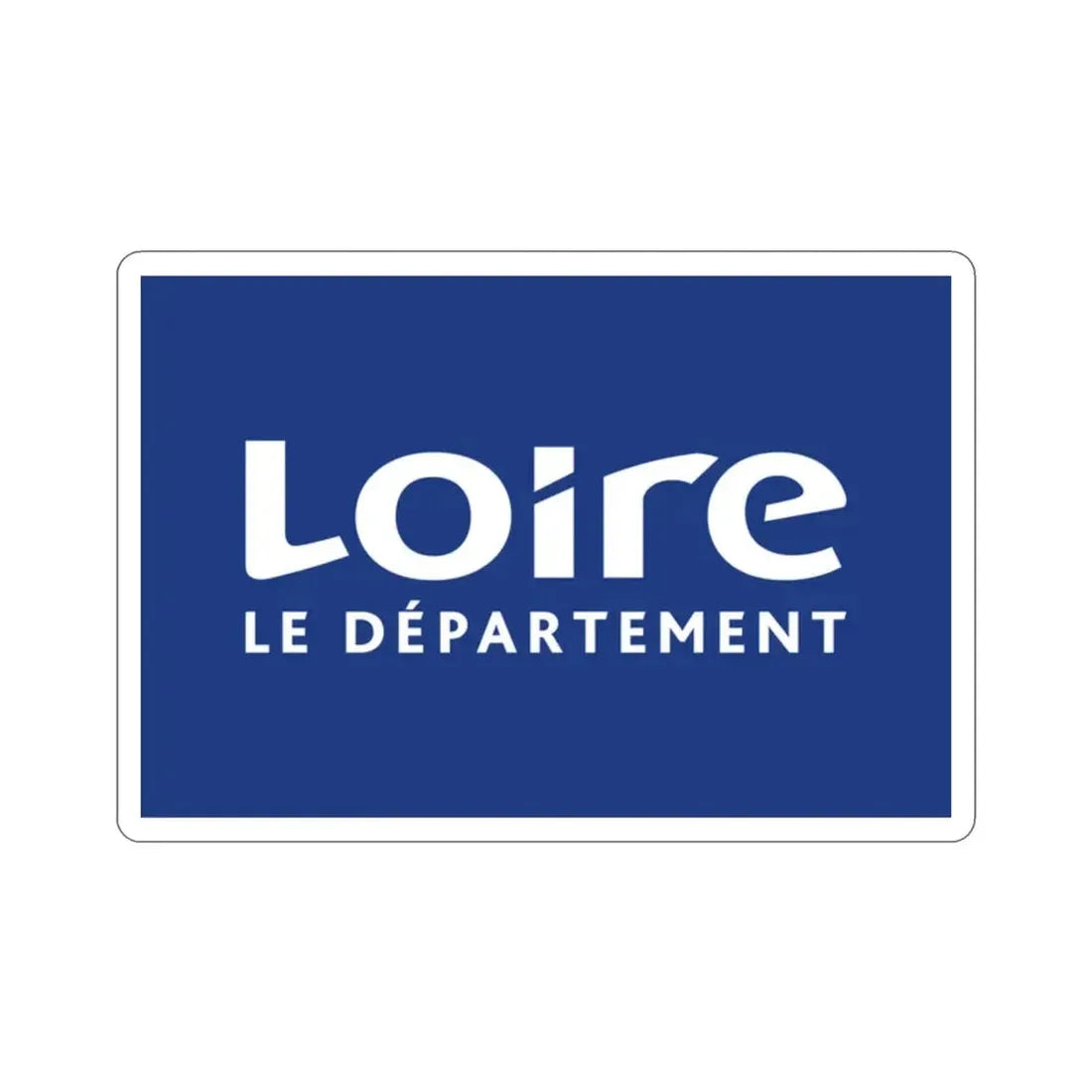 Flag of Loire France STICKER Vinyl Die-Cut Decal - The Sticker Space