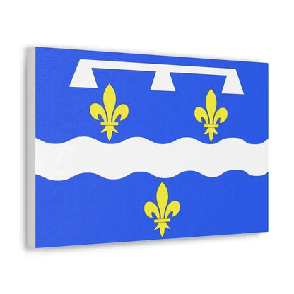 Flag of Loiret France 2 - Canvas Wall Art - The Sticker Space
