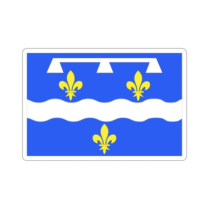 Flag of Loiret France 2 STICKER Vinyl Die-Cut Decal-2 Inch-The Sticker Space