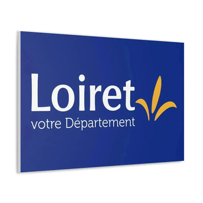 Flag of Loiret France - Canvas Wall Art - The Sticker Space