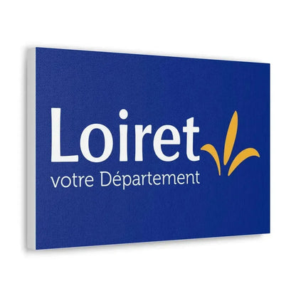 Flag of Loiret France - Canvas Wall Art - The Sticker Space