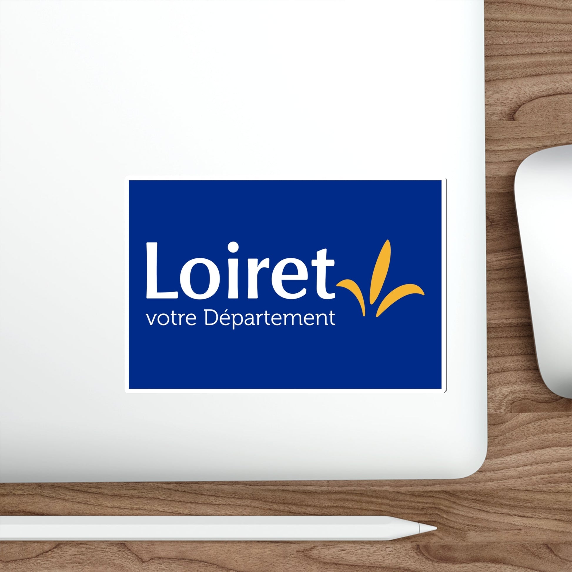 Flag of Loiret France STICKER Vinyl Die-Cut Decal-The Sticker Space