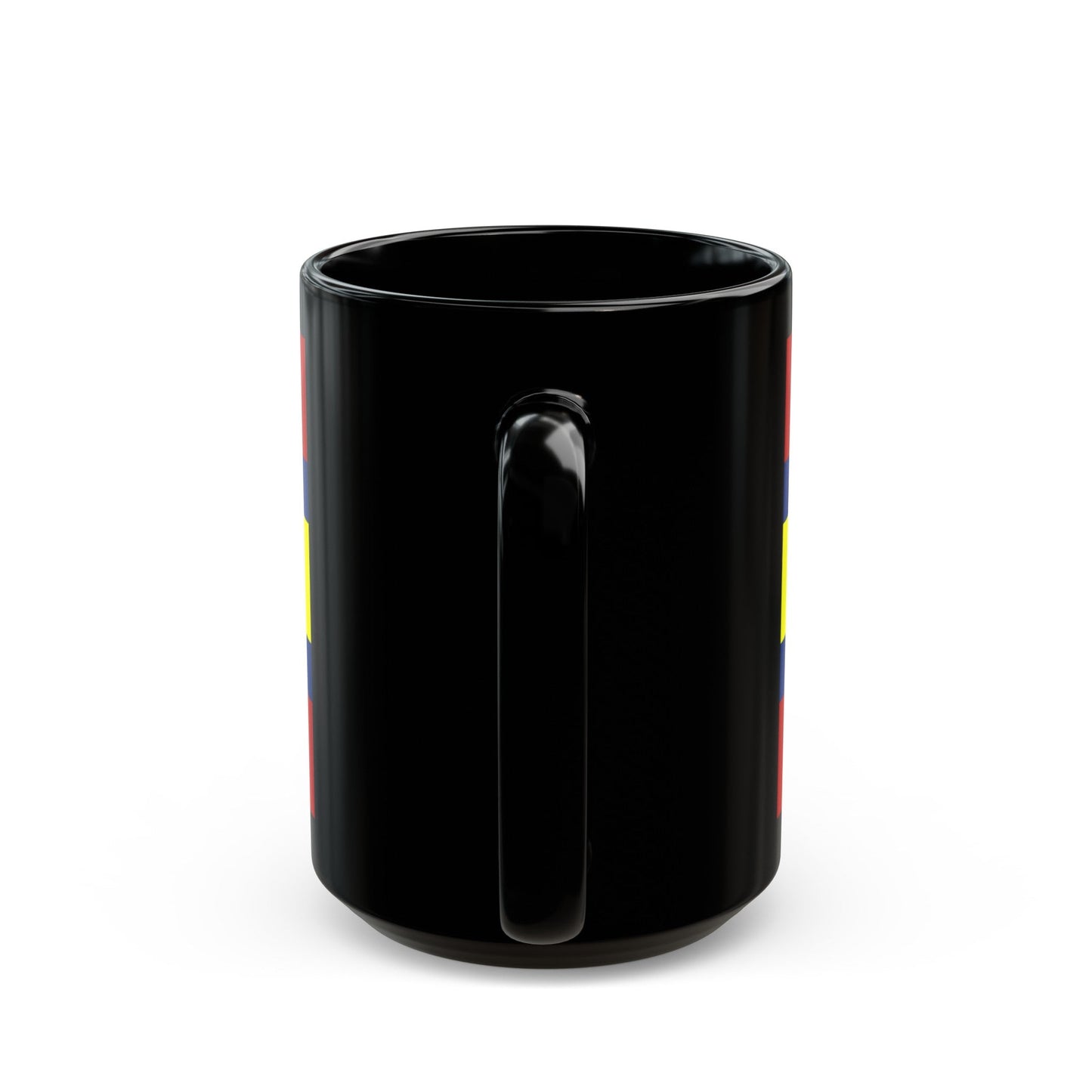 Flag of Loja Ecuador - Black Coffee Mug-The Sticker Space