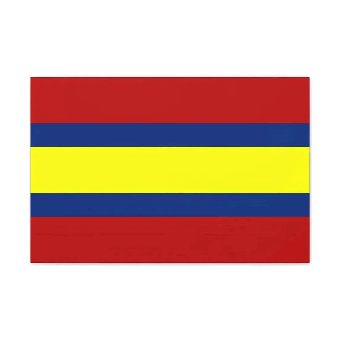 Flag of Loja Ecuador - Canvas Wall Art 24″ x 16″ 1.25" - The Sticker Space