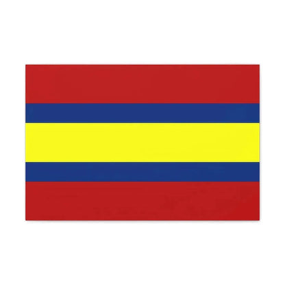 Flag of Loja Ecuador - Canvas Wall Art 24″ x 16″ 1.25" - The Sticker Space