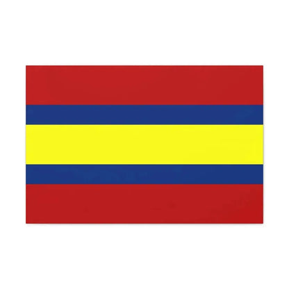 Flag of Loja Ecuador - Canvas Wall Art 30" x 20" 1.25" - The Sticker Space