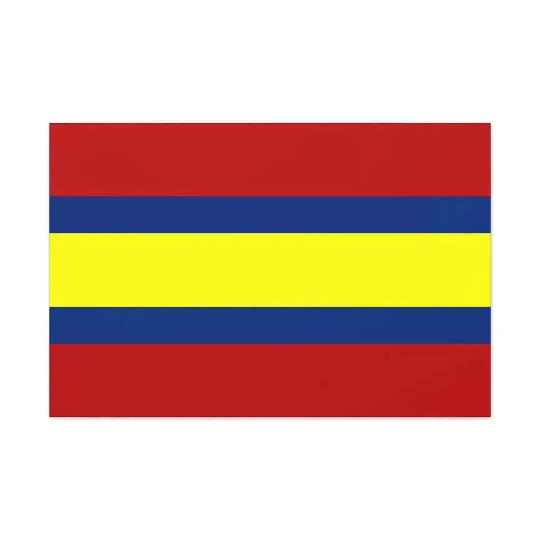 Flag of Loja Ecuador - Canvas Wall Art 36" x 24" 1.25" - The Sticker Space