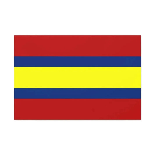 Flag of Loja Ecuador - Canvas Wall Art 36" x 24" 1.25" - The Sticker Space