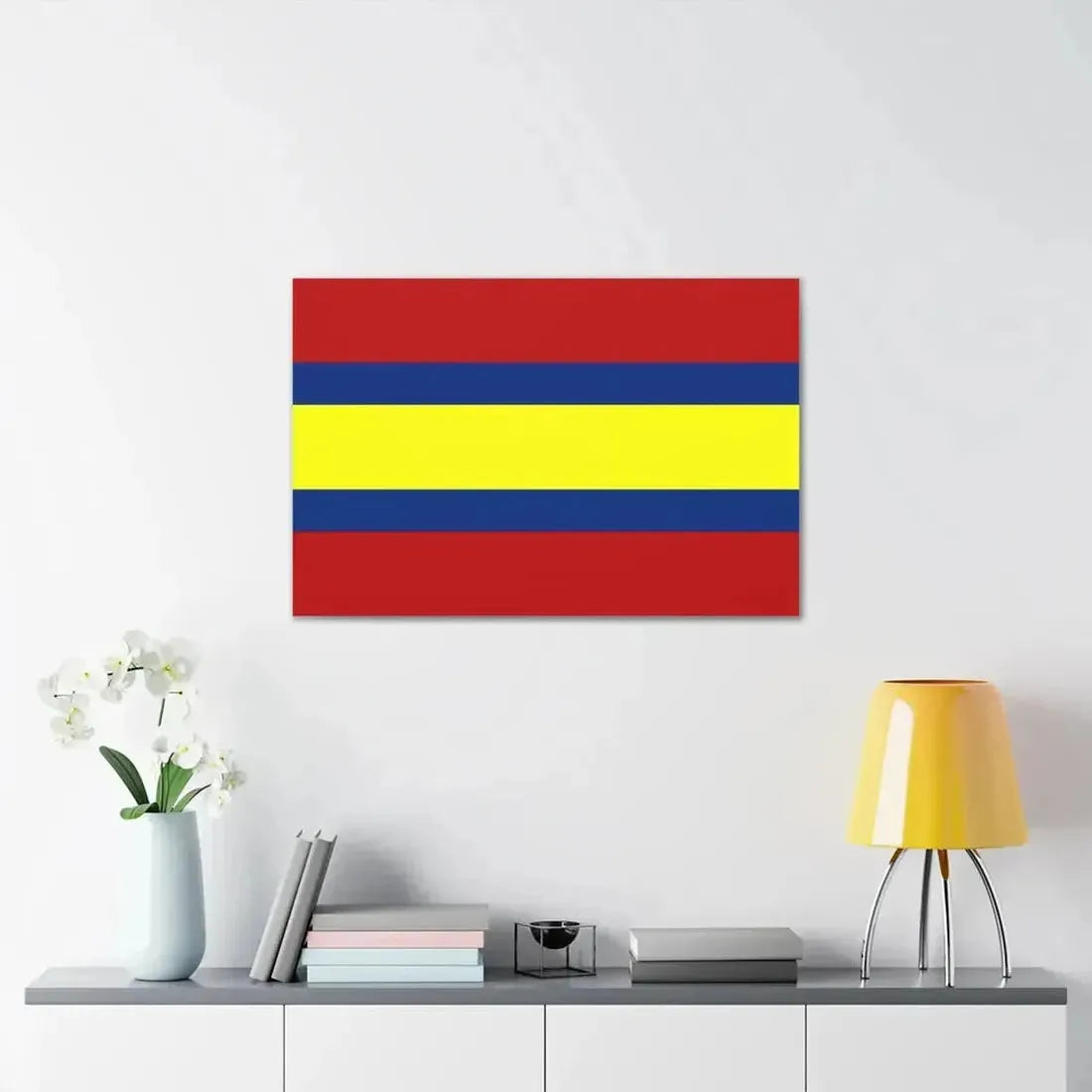 Flag of Loja Ecuador - Canvas Wall Art - The Sticker Space