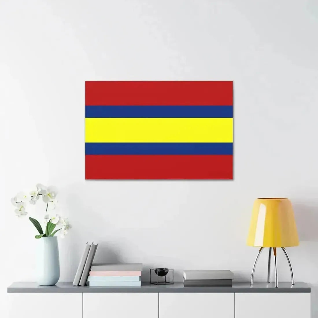 Flag of Loja Ecuador - Canvas Wall Art - The Sticker Space