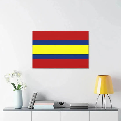 Flag of Loja Ecuador - Canvas Wall Art - The Sticker Space