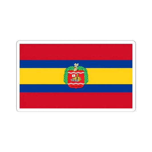 Flag of Loja Ecuador (Ecuador) STICKER Vinyl Kiss-Cut Decal 2 Inch White - The Sticker Space