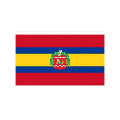 Flag of Loja Ecuador (Ecuador) STICKER Vinyl Kiss-Cut Decal 4 Inch White - The Sticker Space