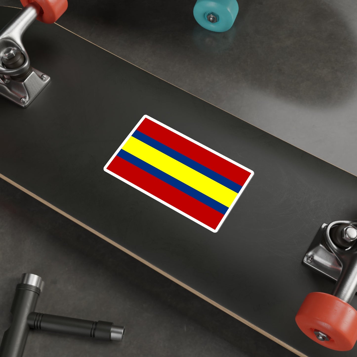 Flag of Loja Ecuador STICKER Vinyl Die-Cut Decal-The Sticker Space