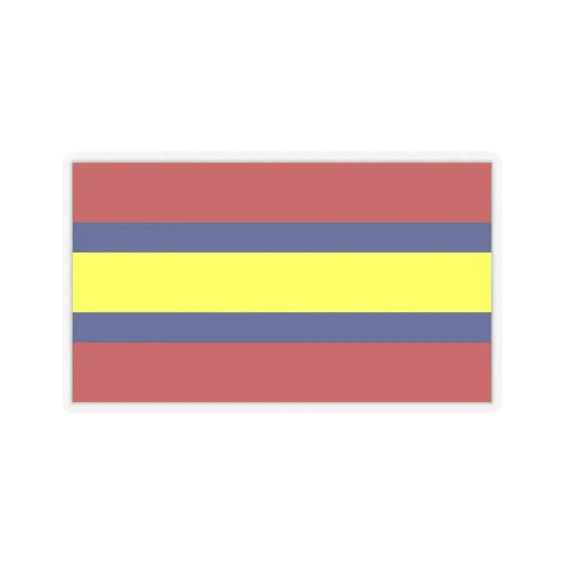 Flag of Loja Ecuador - STICKER Vinyl Kiss-Cut Decal 2 Inch Transparent - The Sticker Space