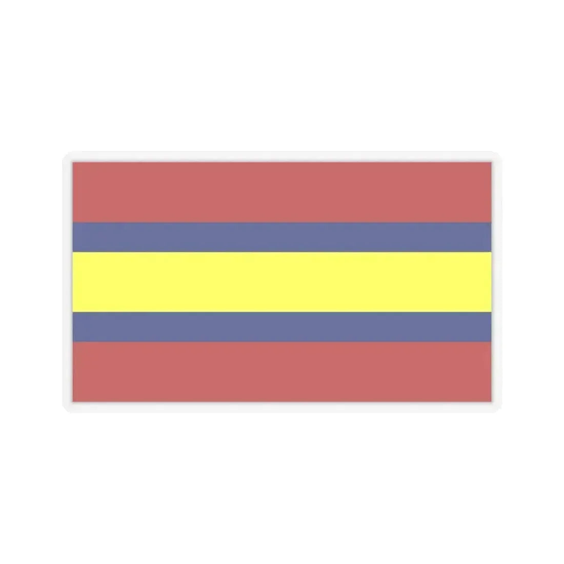 Flag of Loja Ecuador - STICKER Vinyl Kiss-Cut Decal 6 Inch Transparent - The Sticker Space