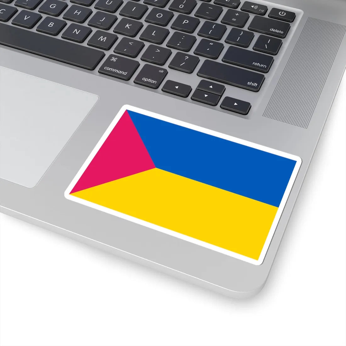 Flag of Lokhvytsia raion (Ukraine) STICKER Vinyl Kiss-Cut Decal - The Sticker Space