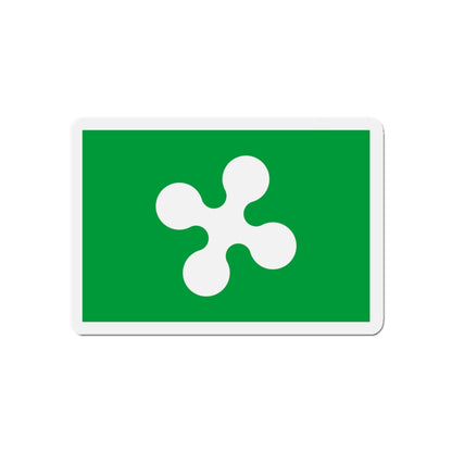 Flag of Lombardy Italy - Die-Cut Magnet-5" x 5"-The Sticker Space