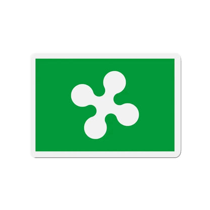Flag of Lombardy Italy - Refrigerator Magnet 3 Inch - The Sticker Space
