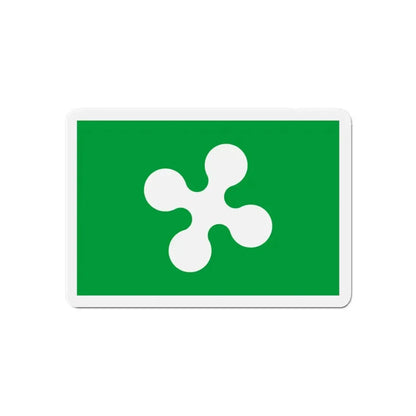 Flag of Lombardy Italy - Refrigerator Magnet 6 Inch - The Sticker Space