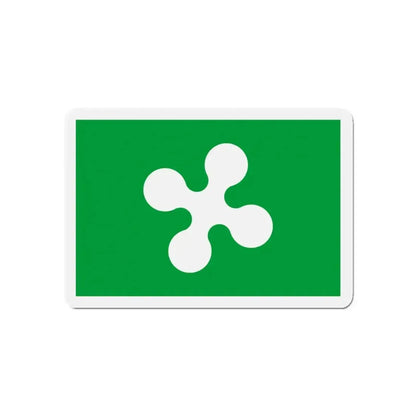 Flag of Lombardy Italy - Refrigerator Magnet - The Sticker Space