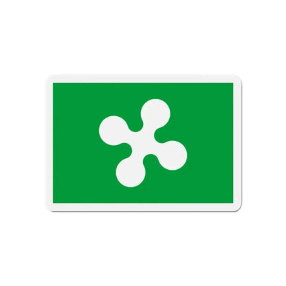 Flag of Lombardy Italy - Refrigerator Magnet - The Sticker Space