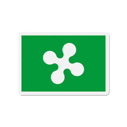 Flag of Lombardy Italy - Refrigerator Magnet - The Sticker Space